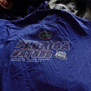 Mens Blue Florida Gators 2012 West Regional T-Shirt - Size Medium